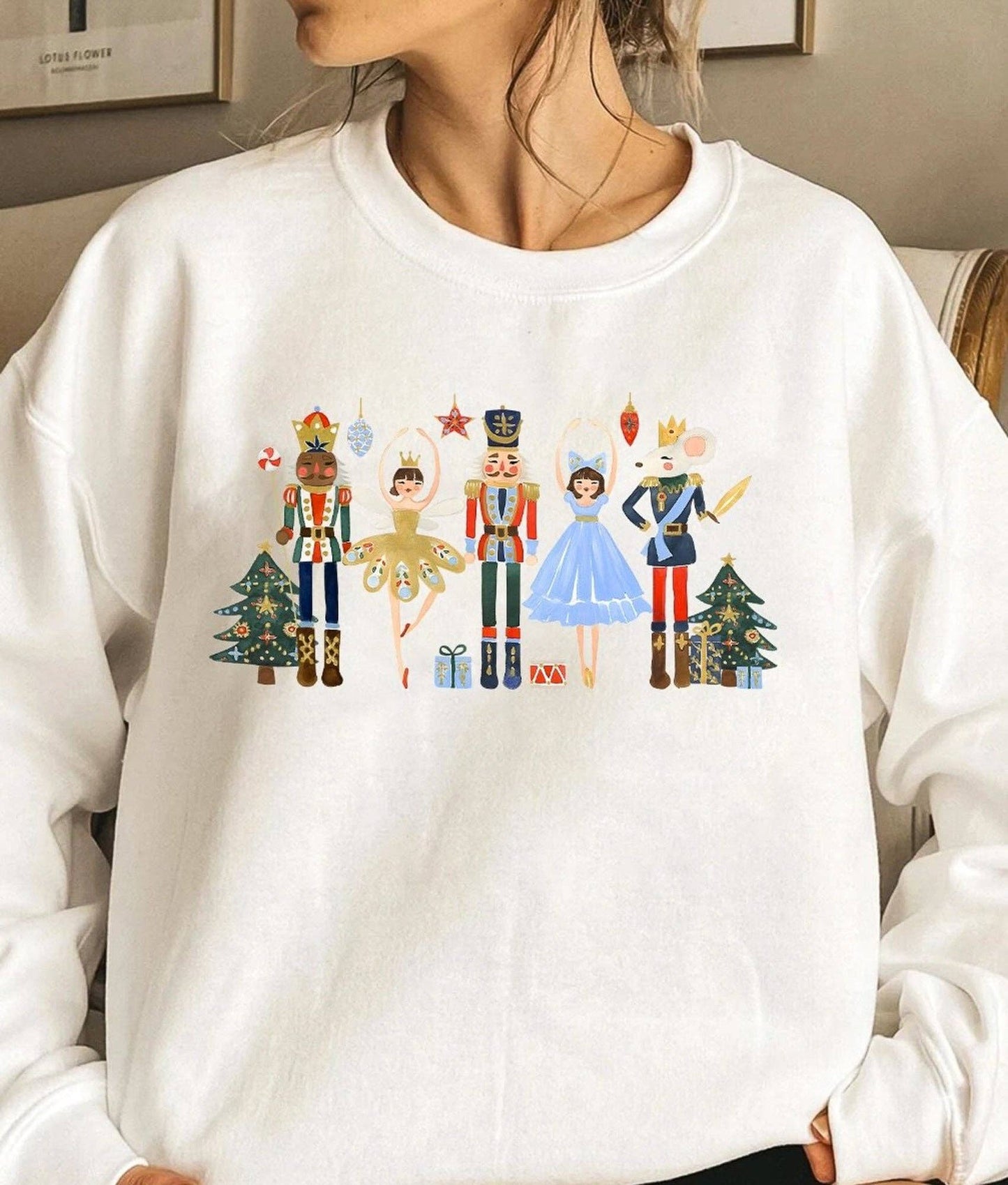Nutcrackers & Dancers Crew Sweatshirt