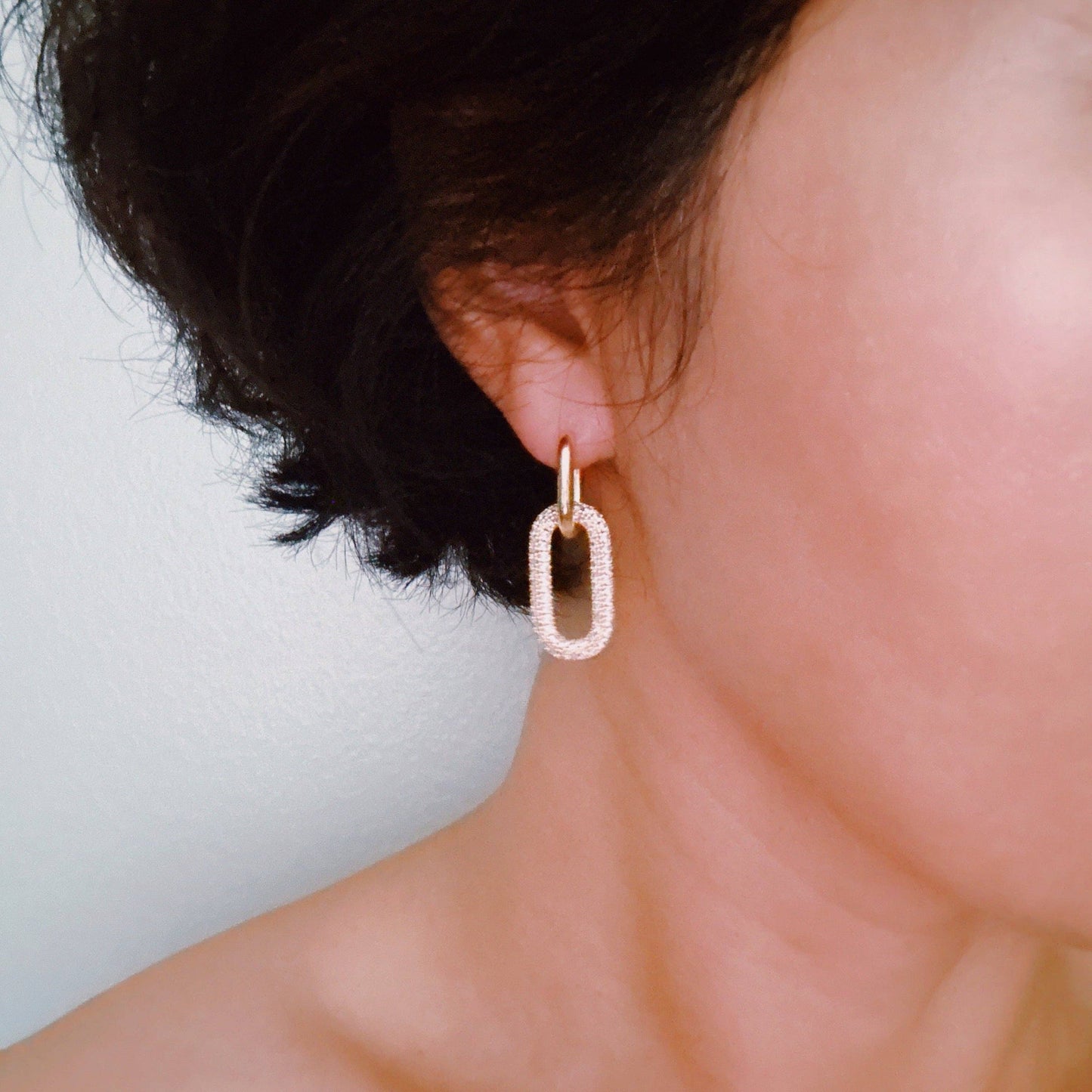 Link Drop Earrings