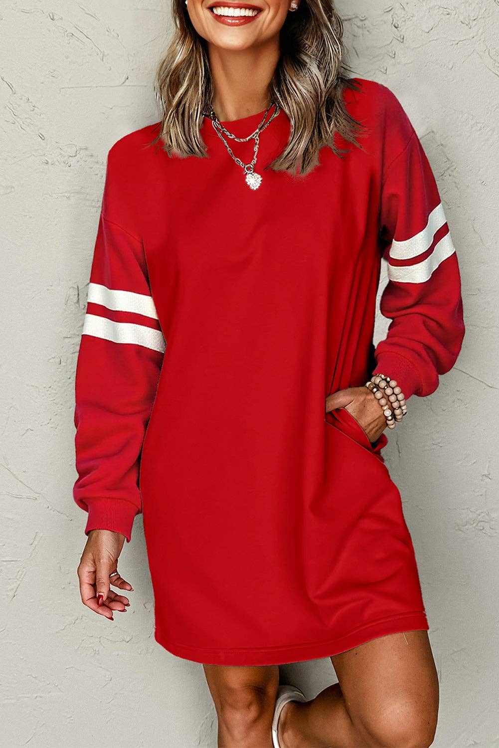 Shift Sweatshirt Dress
