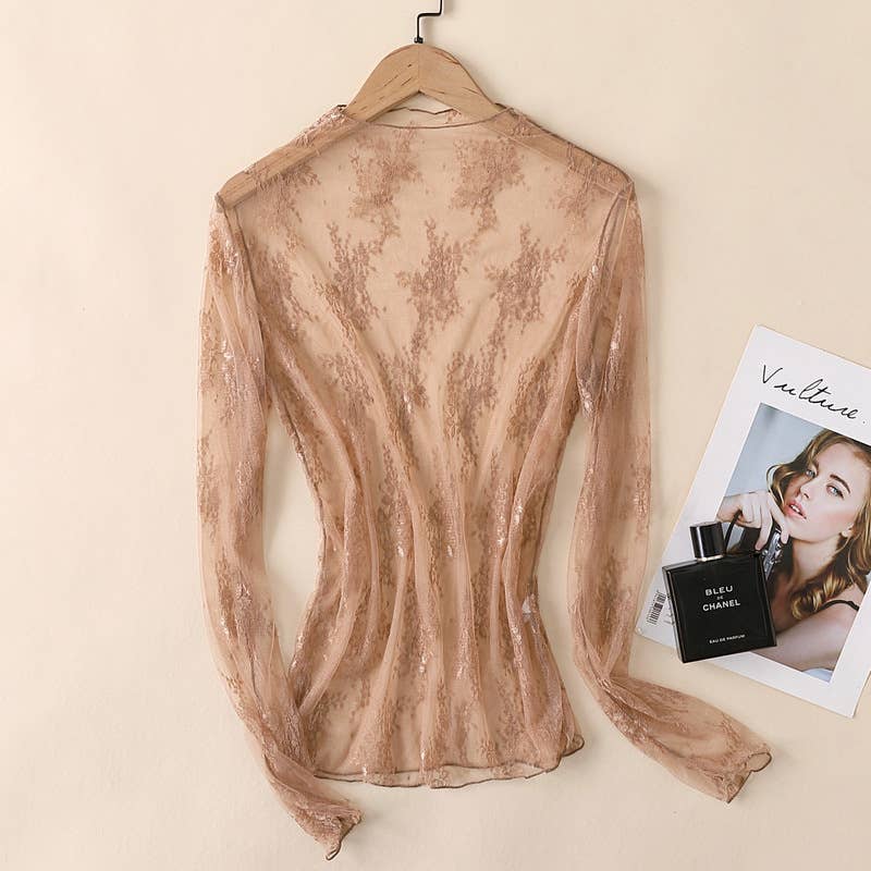 Lace Mesh Top