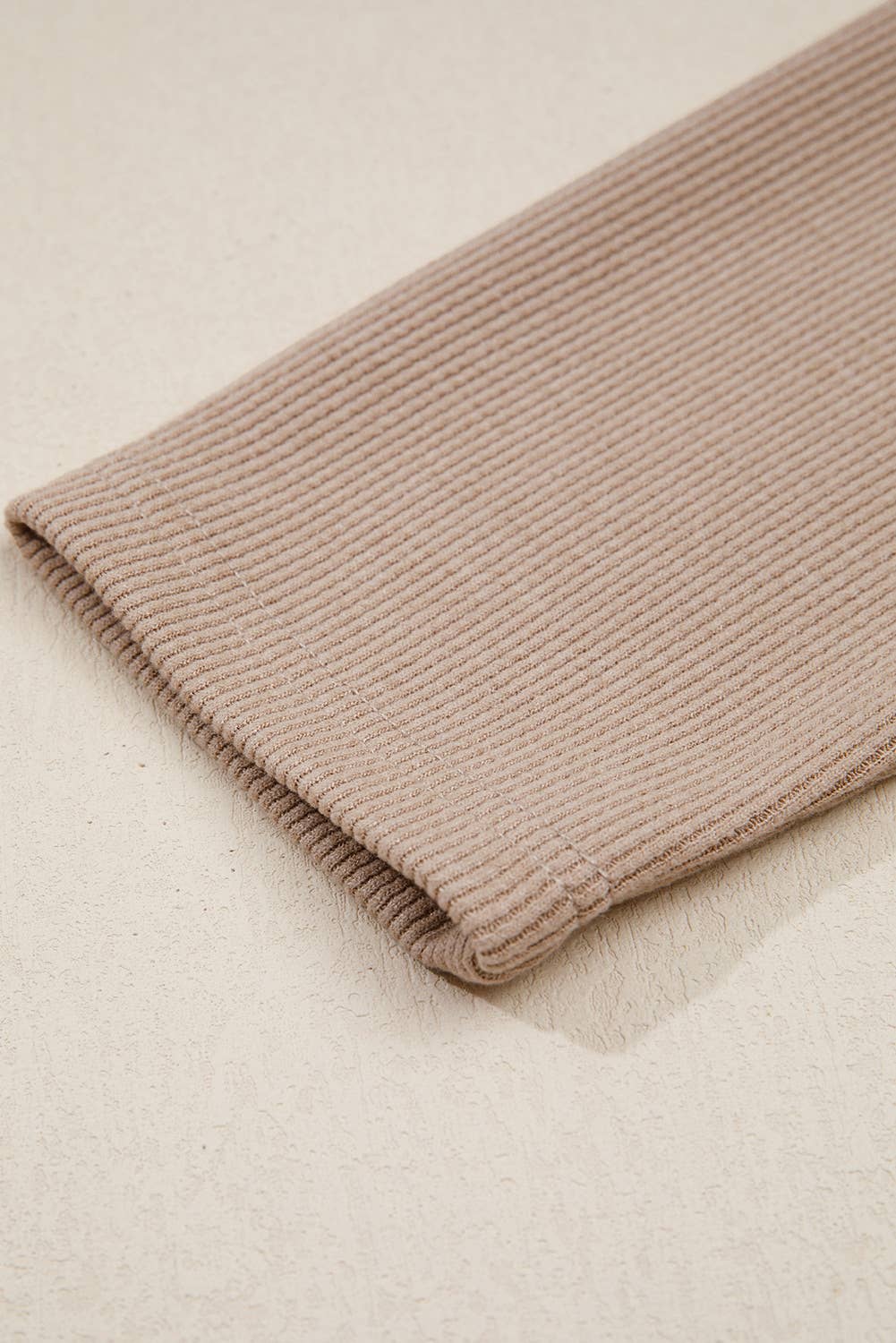 Thermal Textured Drawstring Hoodie