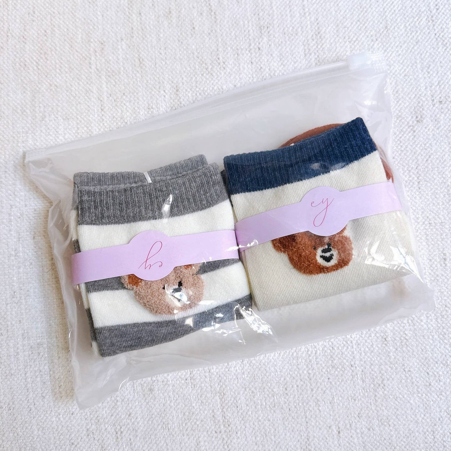 Bear Socks Set Of 2