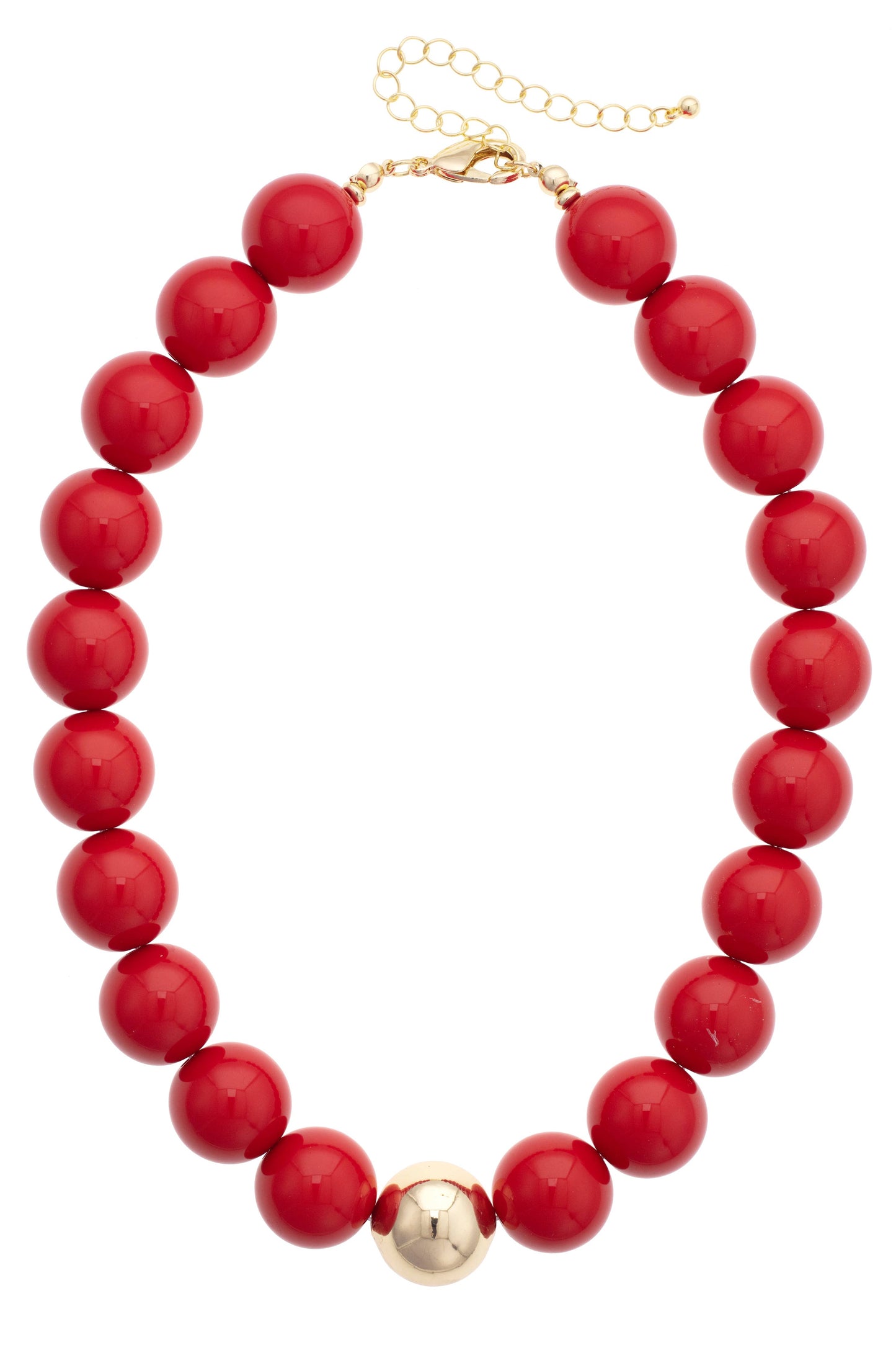 Gumball Beaded Necklace