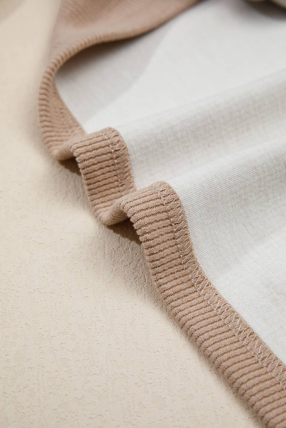 Thermal Textured Drawstring Hoodie