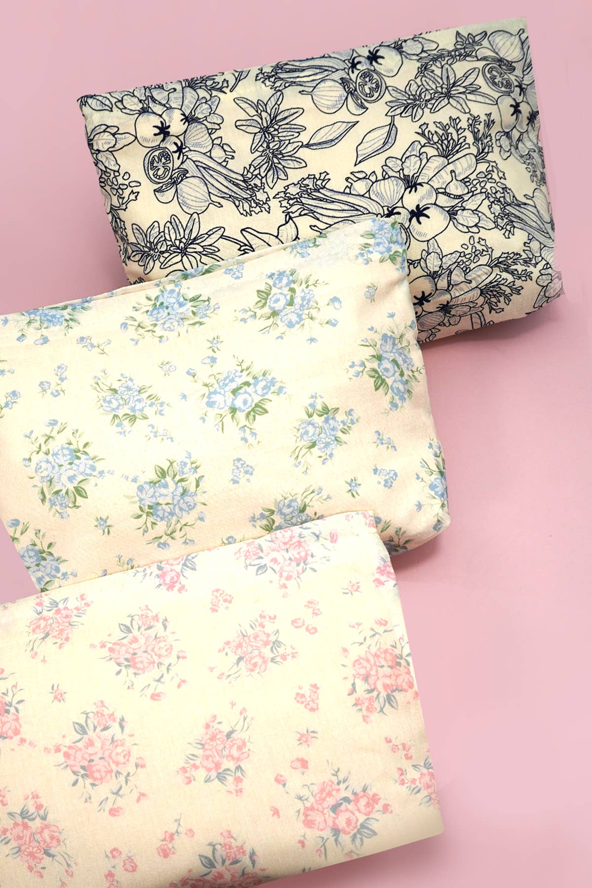 FLORAL COSMETIC MAKEUP POUCH BAG | 40P628