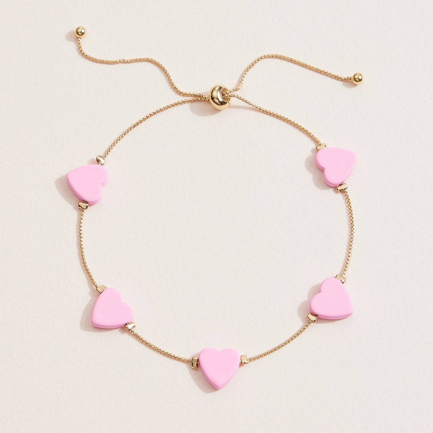 Heart Charm Minimalist Bracelet