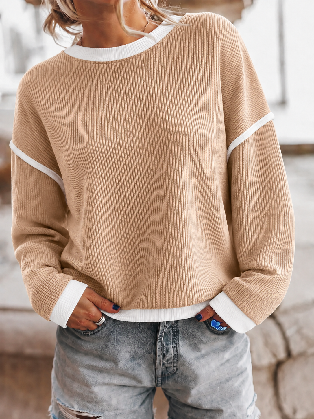 Pink Lightweight Sweater