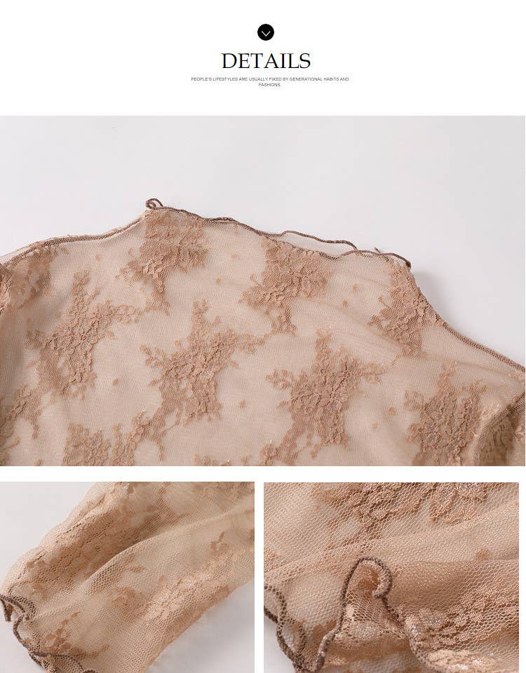 Lace Mesh Top