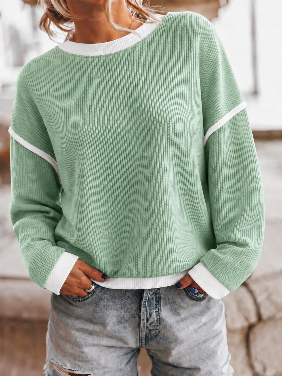 Pink Lightweight Sweater