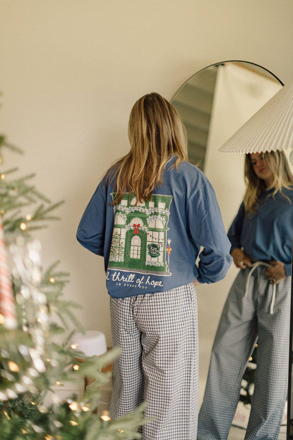 Enjoy A Cup Of Cheer Graphic Long Sleeve